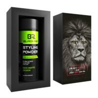 black red hair styling texture powder, 20g medium strong hold | semi matte