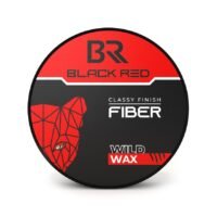 black red fiber wild wax – classy finish hair wax , 150ml
